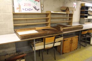 Tables de récupération